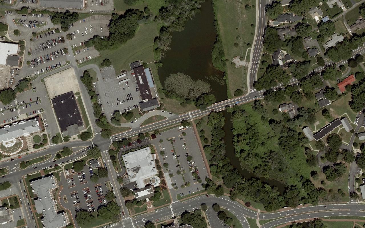 Aerial view of the area (USGS imagery)