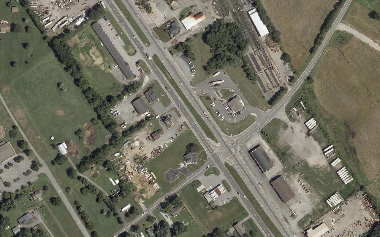 Aerial view of the area (USGS imagery)